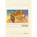 Vintage Lined Notebook Greetings from Florida, Orange Crate - Paperback