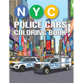 NYC Police Cars Coloring Book