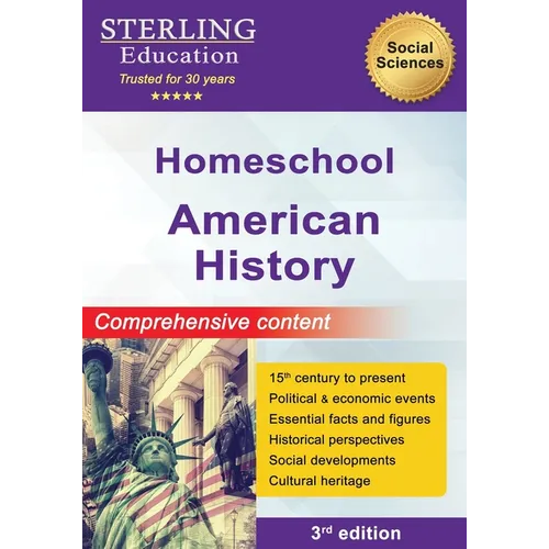Homeschool American History: Comprehensive Content - Paperback