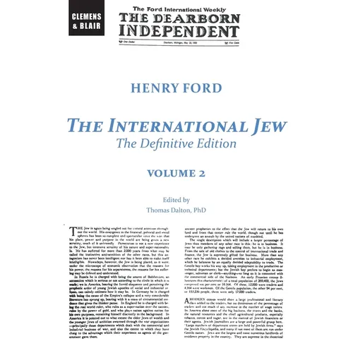 The International Jew: The Definitive Edition (Volume Two) - Paperback