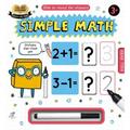 Help with Homework: Simple Math-Wipe-Clean Workbook Includes Wipe-Clean Pen - Board Book