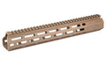 Reptilia Handguard -  M-LOK -  13" -  Anodized Finish -  Flat Dark Earth -  Fits AR15 Rifles