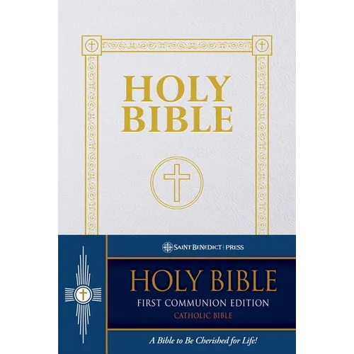 First Communion Bible-OE-Douay Rheims - Hardcover