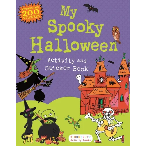 My Spooky Halloween Activity and Sticker Book - Paperback