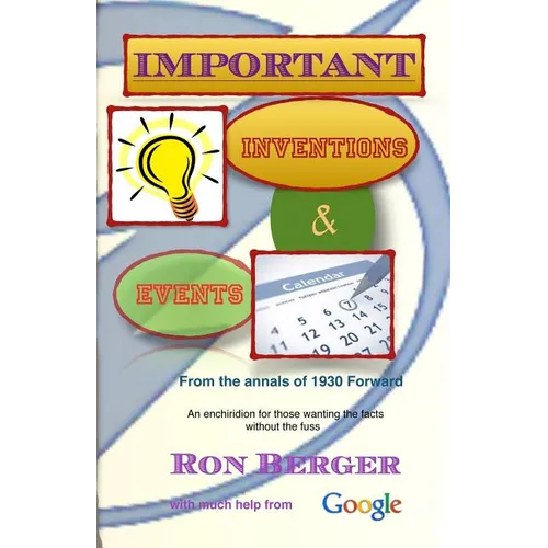 Important Inventions & Events