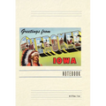 Vintage Lined Notebook Greetings from Cherokee - Paperback