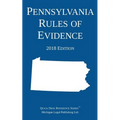 Pennsylvania Rules of Evidence; 2018 Edition