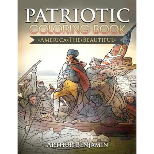 Patriotic Coloring Book: America the Beautiful