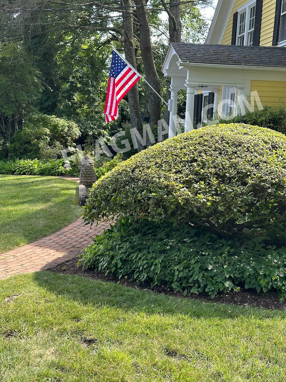 Tangle Free Aluminum Flagpole for Outdoor Display