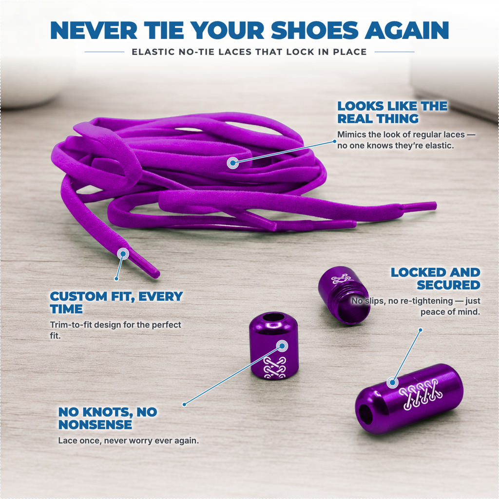 Round Elastic Shoelaces
