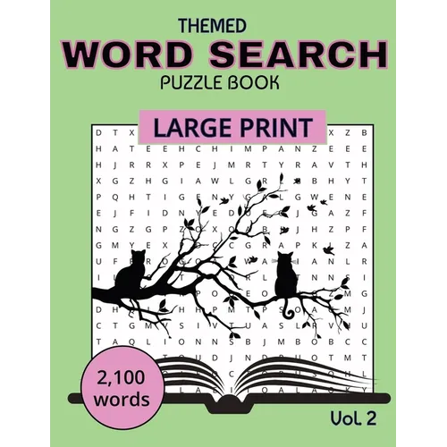 Themed Word Search Puzzle Book Vol. 2 - Paperback