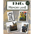 1940s Memory Lane: Large print book for dementia patients - Paperback