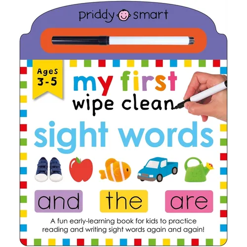 Sight Words (My First Wipe Clean) - Board Book