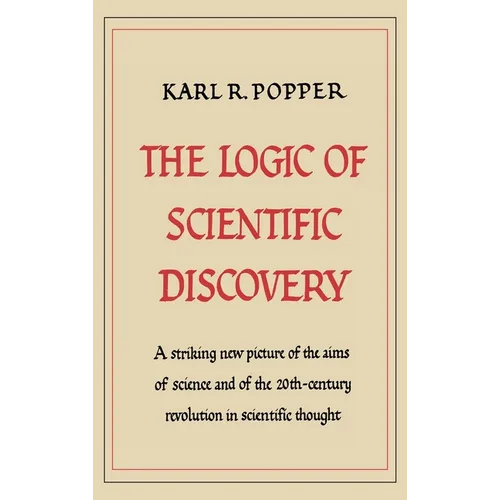 The Logic of Scientific Discovery - Hardcover