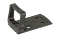 Radian Weapons Guardian |  Holosun EPS Optic Guard Mount |  Fits MOS Glock |  Anodized Finish |  Black |  Includes Stealth Back Up Iron Sights