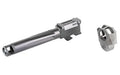 Radian Weapons RAMJET Fluted Barrel with AFTERBURNER Muzzle Brake |  9MM |  Black DLC Finish |  INTRA-LOK Mounting System |  Fits Glock 19 Gen 4
