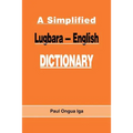 A Simplified Lugbara-English Dictionary - Paperback