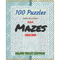 Adult Mazes Puzzle Book 100 Puzzles with solutions: Brain Trust Edition - Paperback