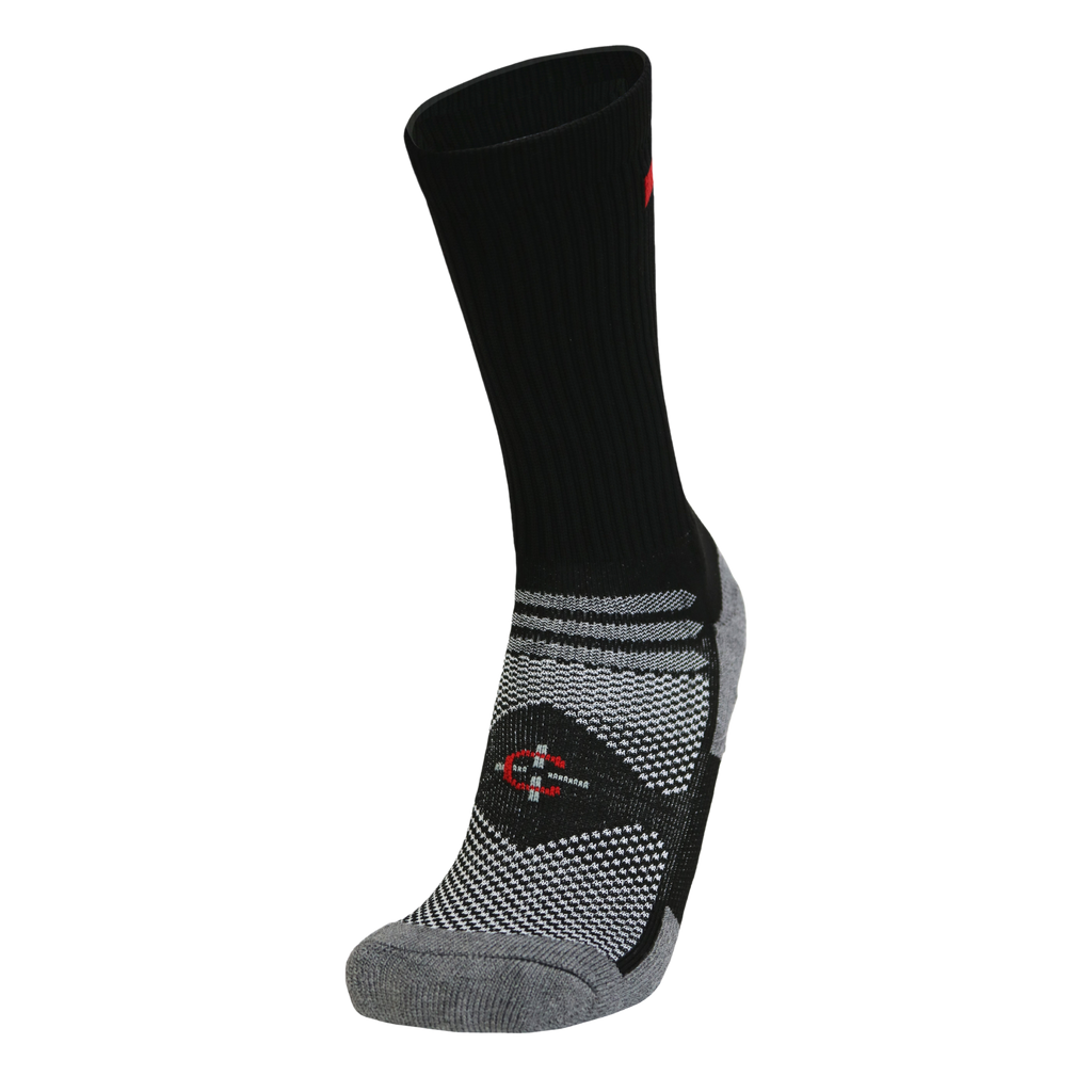Red Line Crew Sock