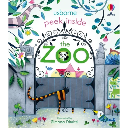 Peek Inside the Zoo - Board Book