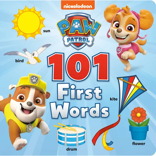 Paw Patrol 101 First Words (Paw Patrol) - Board Book
