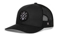 Rhode Island Trucker Hat  |  Black RI X Snapback