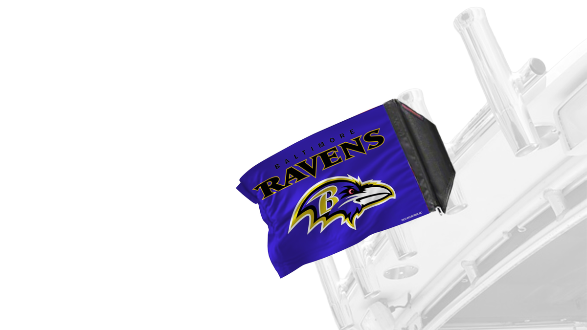 Baltimore Ravens 11"x17" Forever Wave Flag