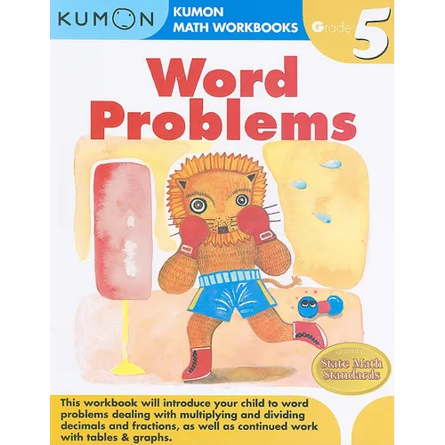 Kumon Grade 5 Word Problems - Paperback