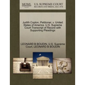 Judith Coplon, Petitioner, V. United States of America. U.S. Supreme Court Transcript of Record with Supporting Pleadings