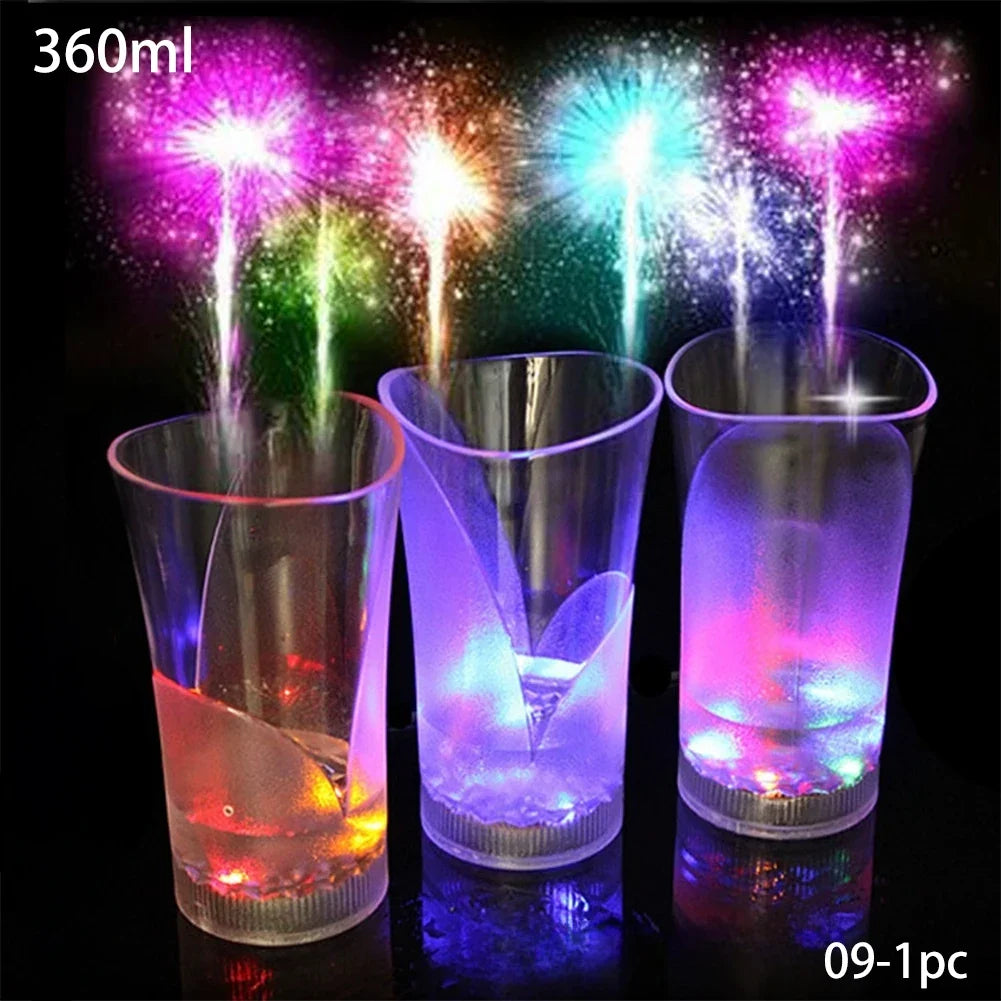 LED Flashing Party Cup | Water-Activated Light-Up Drinkware | Parties & Celebrations