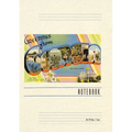 Vintage Lined Notebook Greetings from Georgia - Paperback