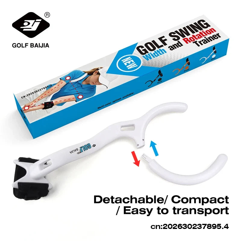 Golf Arm Swing Trainer, the Prosendr Widener, Golf Swing Width Trainer, Arm Swing Posture Improve Device, Suitable for Practice