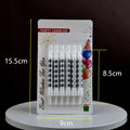 Black White Soccer Number Birthday Candle 0‑9 Football Pattern Digital Cake Topper Soccer Sports Theme Party Cake Decor Supplies