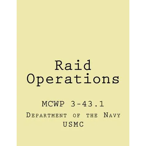 Raid Operations: mcwp 3-43.1