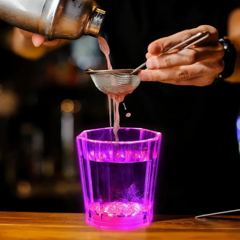 LED Shot Cups | Light-Up Packs of 5, 10 & 24 | Parties & Celebrations