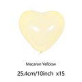 15pcs Heart-Shaped Balloons, Maka Color Pink/blue/latex Balloons Valentine's Day Birthday Wedding Anniversary Decoration