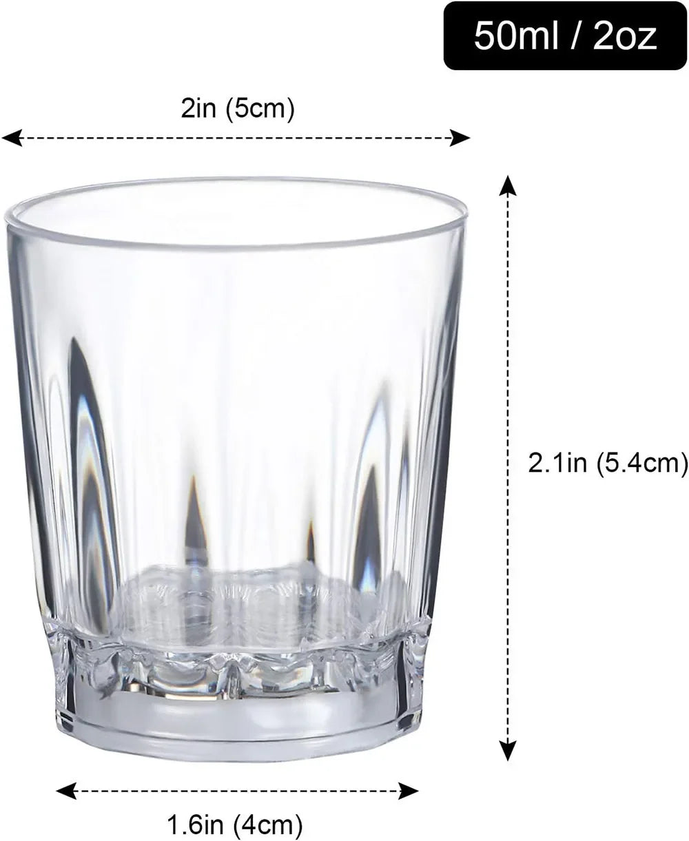 LED Shot Cups | 2 oz Light-Up Party Packs | Birthdays, Weddings & Celebrations