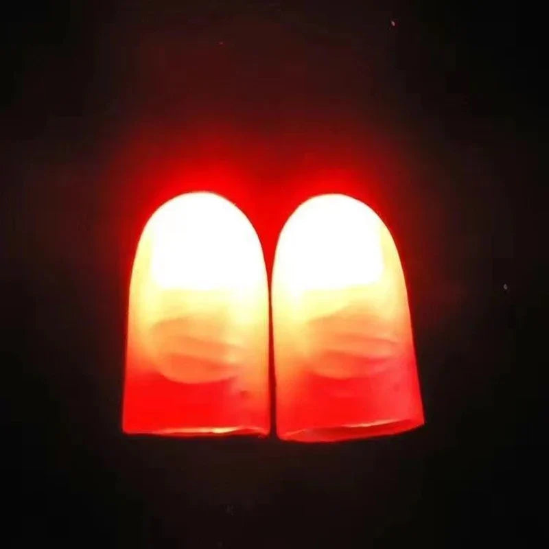 Finger Lights Magic Lights Glow in The Dark Led Finger Light Kpop Lights for Fingers Luminous Fingers Decorations
