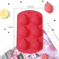 Fruit Strawberry Silicone Baking Mold Watermelon Pineapple Chocolate Candy Ice Mould Orange Cake Decor Soap Candle Making Set