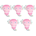 Axolotl  Foil Balloons Cute  Axolotl  Balloons For Summer Beach Pool Axolotl  Party Decoration