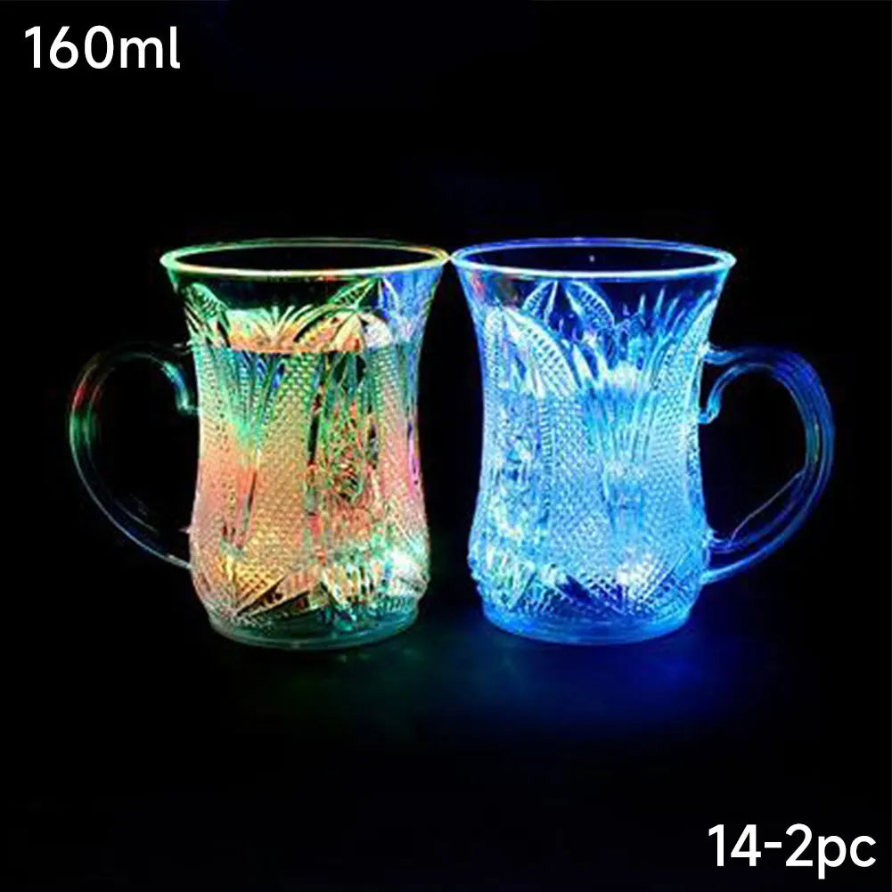 LED Flashing Party Cup | Water-Activated Light-Up Drinkware | Parties & Celebrations