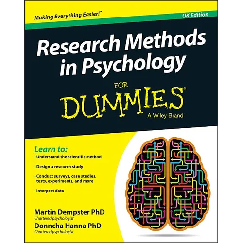 Research Methods in Psychology for Dummies - Paperback