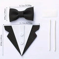 Eva Suit Bow Tie Happy Fathers Day Cake Topper Father Birthday Dad Decoration Baking Decorating Tools Party Favors