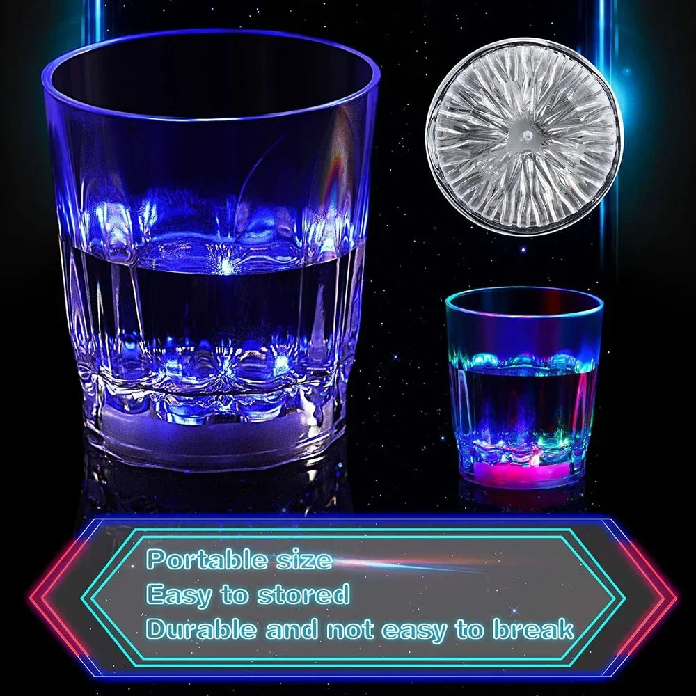 LED Shot Cups | 2 oz Light-Up Party Packs | Birthdays, Weddings & Celebrations