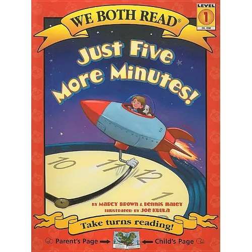 We Both Read-Just Five More Minutes! (Pb) - Paperback