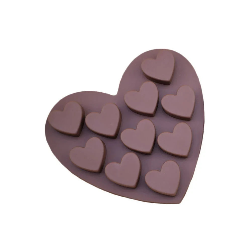 1PC Silicone 15 Hole Chocolate Mold Creative Jelly Christmas Candy Mold Cake Mold Ice Grid Baking Utensils