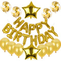 16inch Happy Birthday Decoration Balloons Pink Blue Letter Foil Ballons Set Birthday Party Decor Air Globos Balony