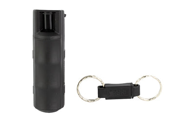 Sabre Pepper Spray |  Hardcase |  .54oz |  Red Pepper & UV Dye |  Black