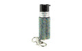 Sabre Jeweled |  .54oz |  Jeweled Black |  Snap Clip Keychain |  Twist Lock Safety