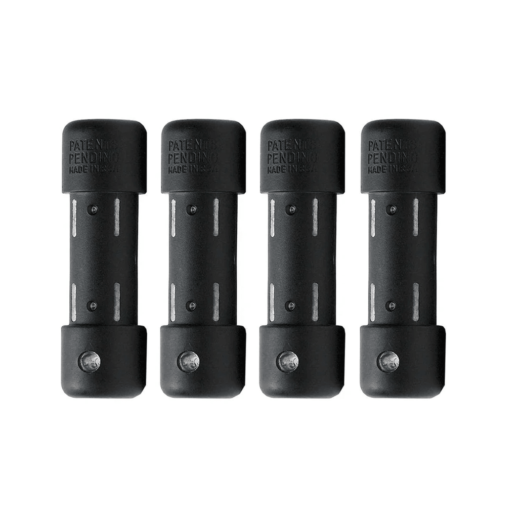 Scuba Diving 1.1lb Slug Weights 4pcs, Black